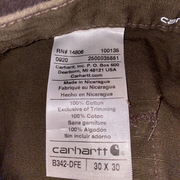 Mens Carhartt work pants - Picture 2 of 4